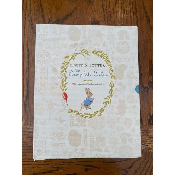 Beatrix Potter "The Complete Tales" Hardcover Book W/ Slipcase & Map 2006 Editio - Picture 1 of 15